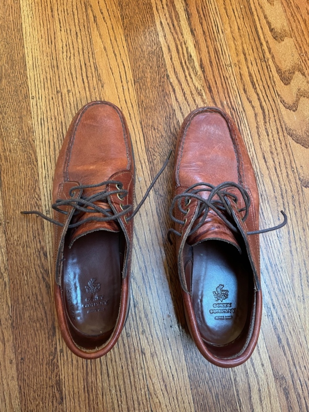 Gokey Sauvage Oxford Shoe "King B" Gro-Cord